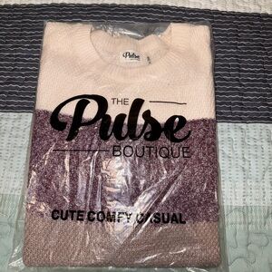 Pulse Boutique Colorblock Sweater